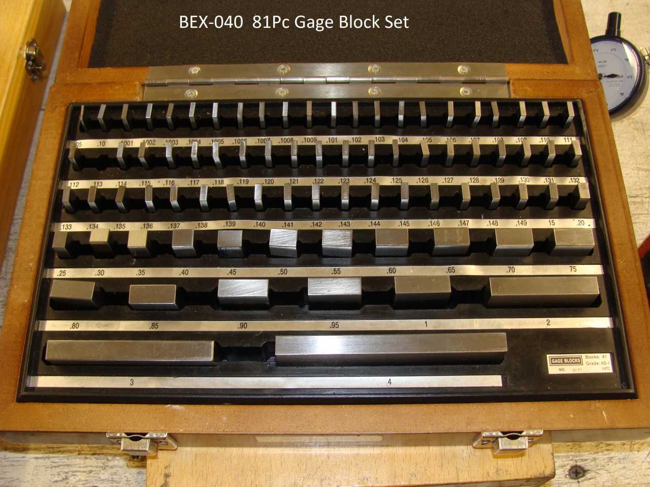 SPI 81PC Gage Block Set - ELECTRIC POWER TOOLS
