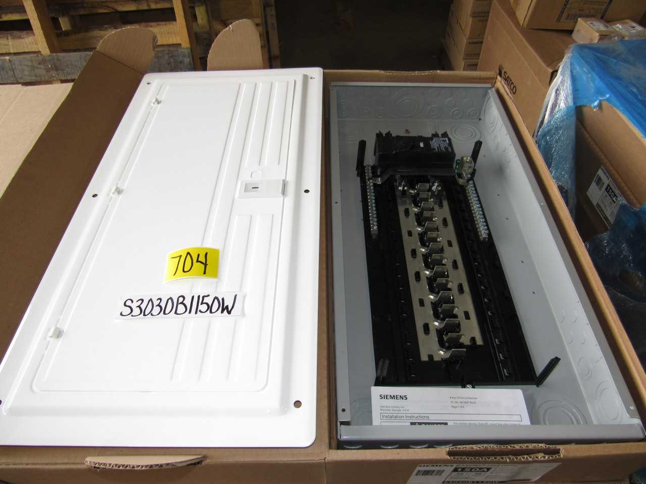 Siemens Load Centers - MACHINING ACCESSORIES & TOOLING
