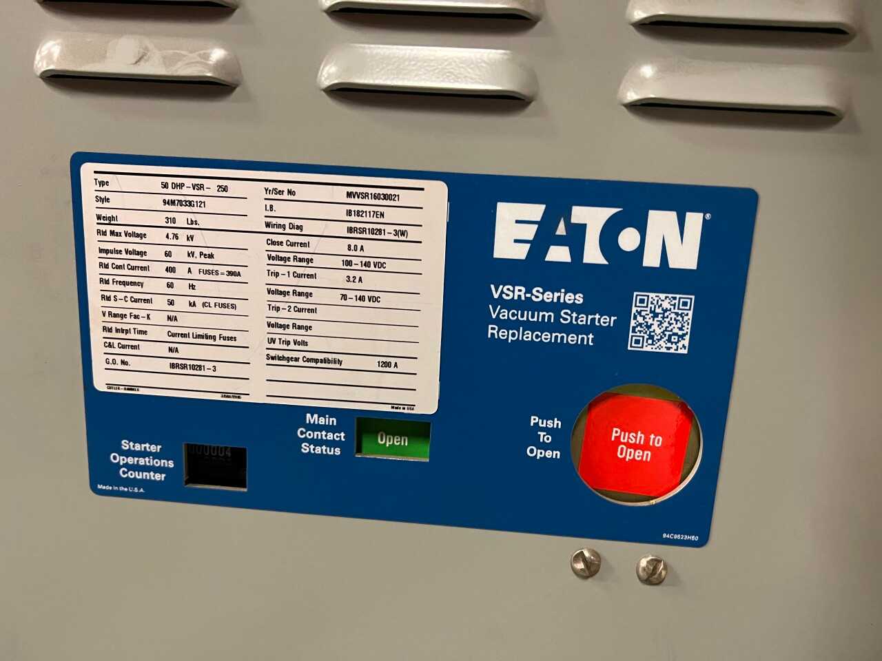 5x Eaton VSR vacuum breakers - CIRCUIT BREAKERS