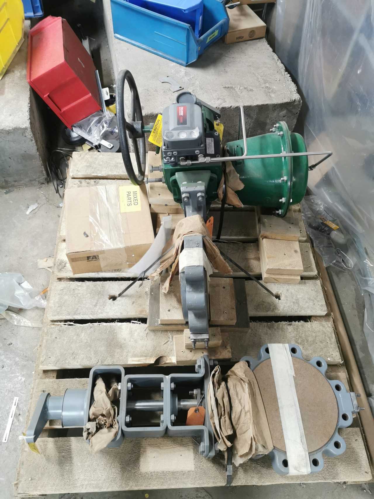 Fisher butterfly valve - INDUSTRIAL PARTS