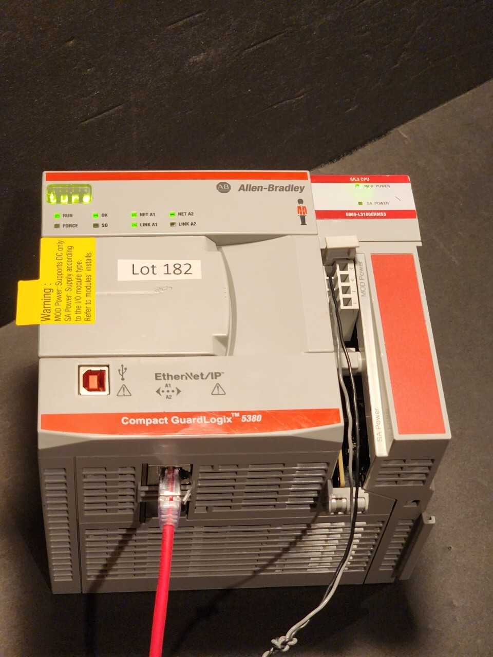 Allen Bradley CompactLogix 5069-L3100ERMS3 - AUTOMATION & CONTROLS Allen Bradley CompactLogix 5069-L3100ERMS3 - AUTOMATION & CONTROLS