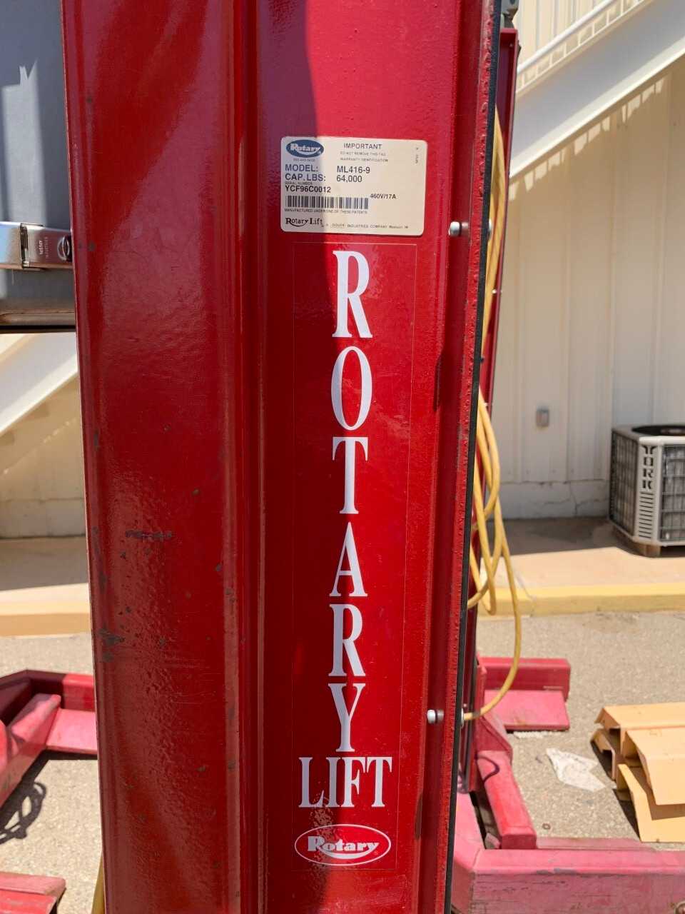 Rotary Lift four post mobile column lift and jack stands - MISCELLANEOUS