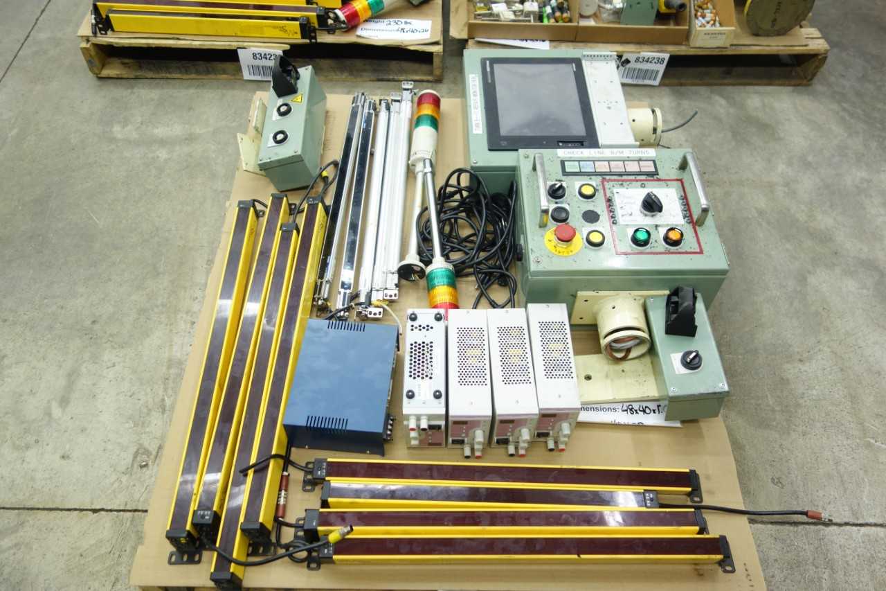 3 PALLETS OF ASSORTED AUTOMATION - INDUSTRIAL PARTS