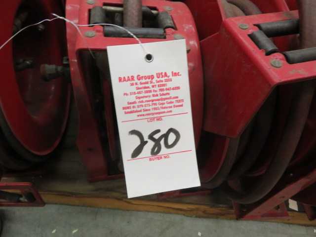 Air Hose Coil Reel approx (21) lot - MISCELLANEOUS
