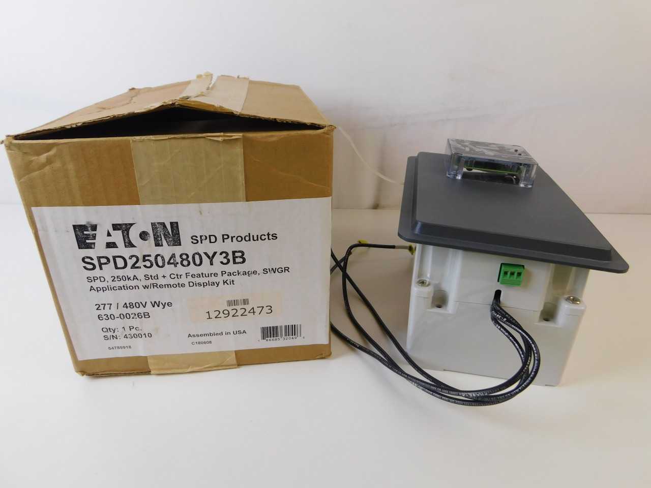 Quantity of 1x SPD250480Y3B SPD/Surge Protective Devices - VALVES