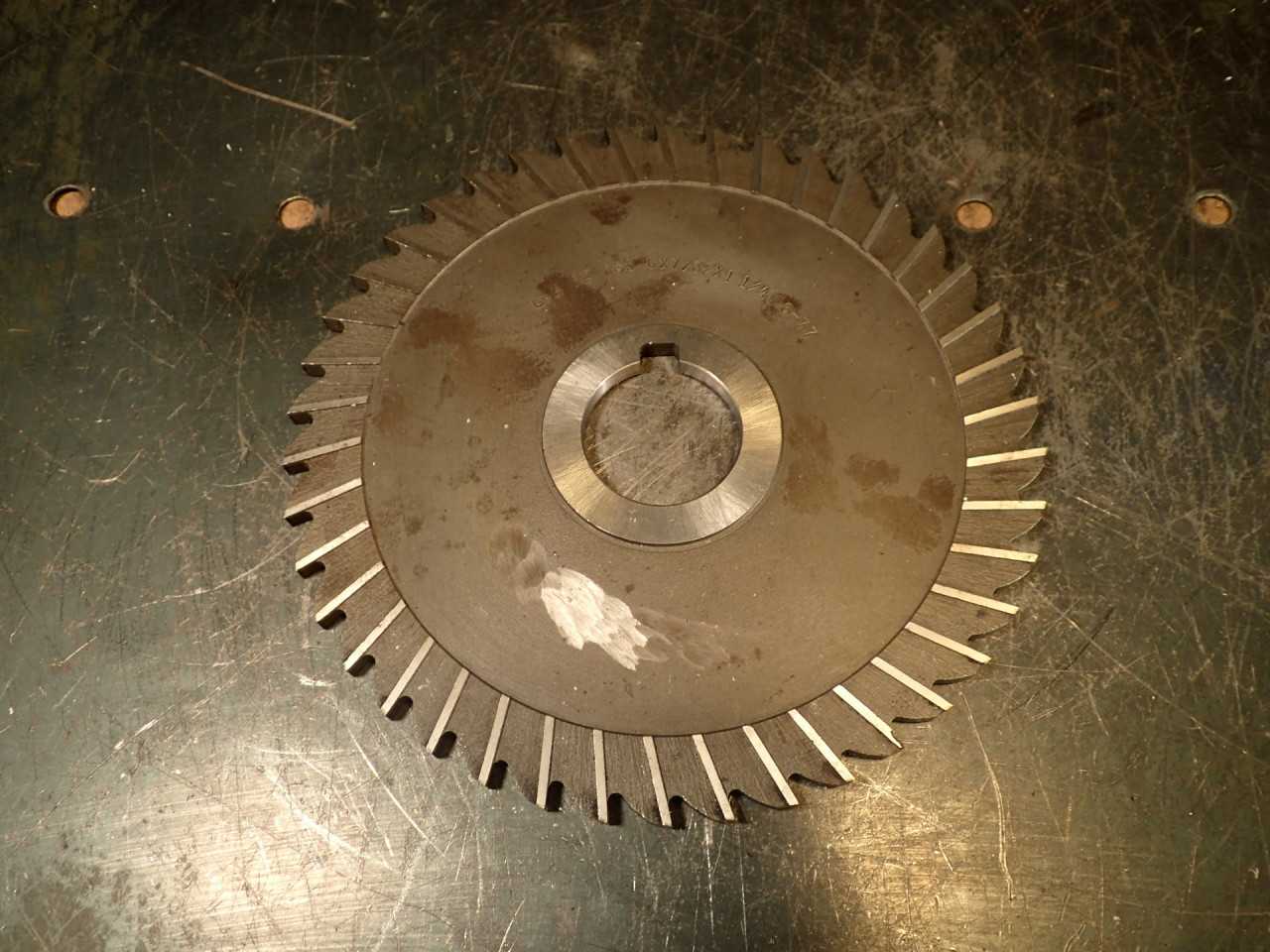 7/32" x 6" Plain Tooth Side Milling Cutter 1-1/4" Horizontal Mill Arbor Hole - MILLING TOOLS