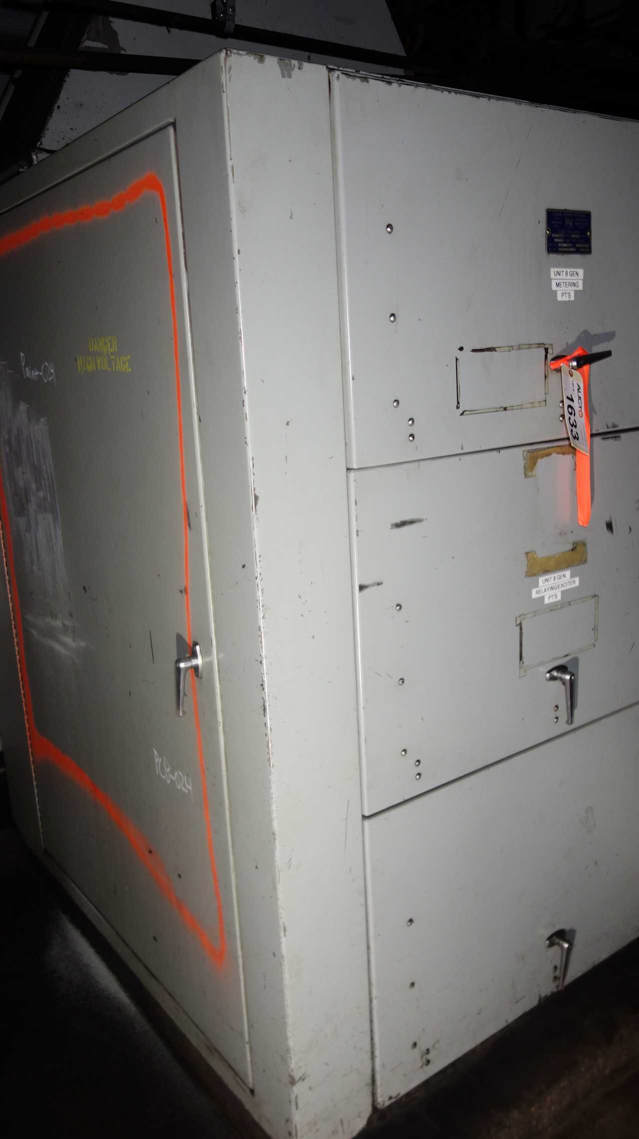 WESTINGHOUSE 14400V-AC POTENTIAL TRANSFORMER HUB - CONTROL TRANSFORMERS