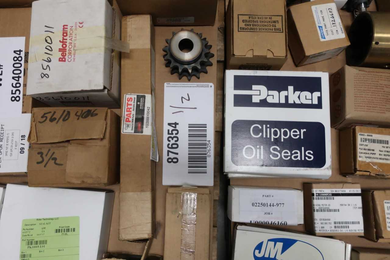 2 PALLETS OF POWER TRANSMISSION, ELECTRICAL, TELECOMUNICATIONS - POWER TRANSMISSION