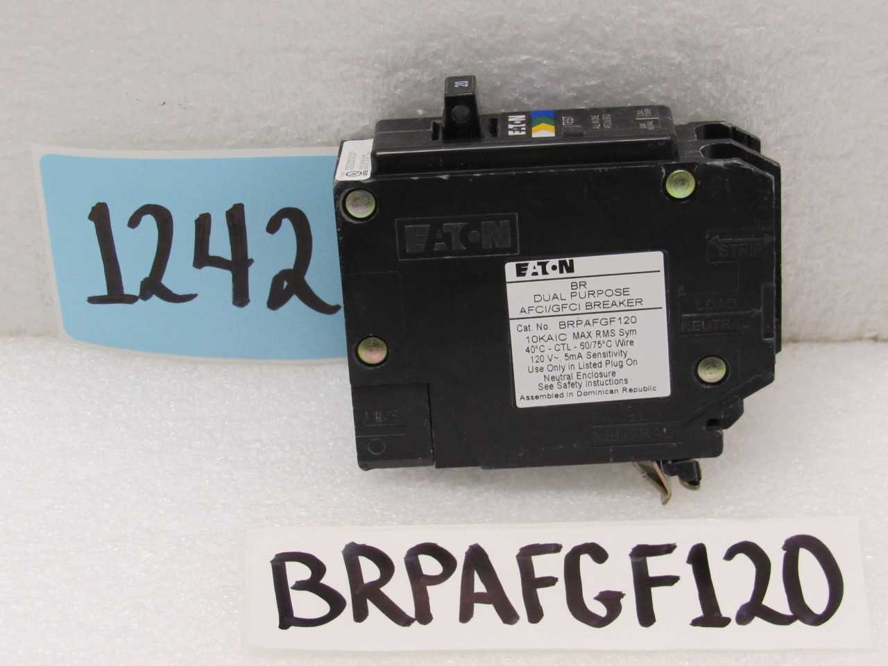 Eaton Circuit Breakers - CIRCUIT BREAKERS