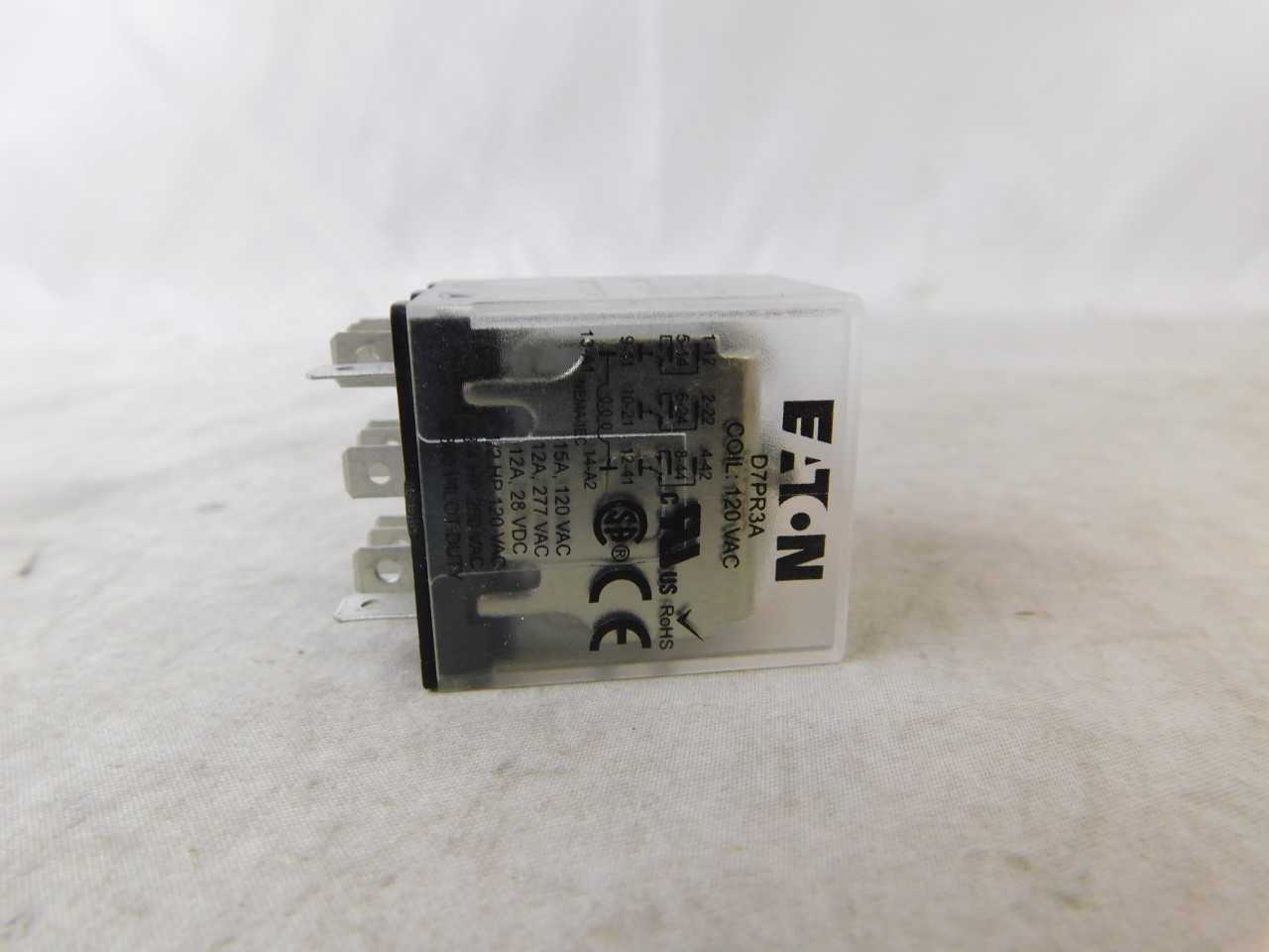 Quantity of 164x D7PR3A Relays - ELECTRICAL COMPONENTS