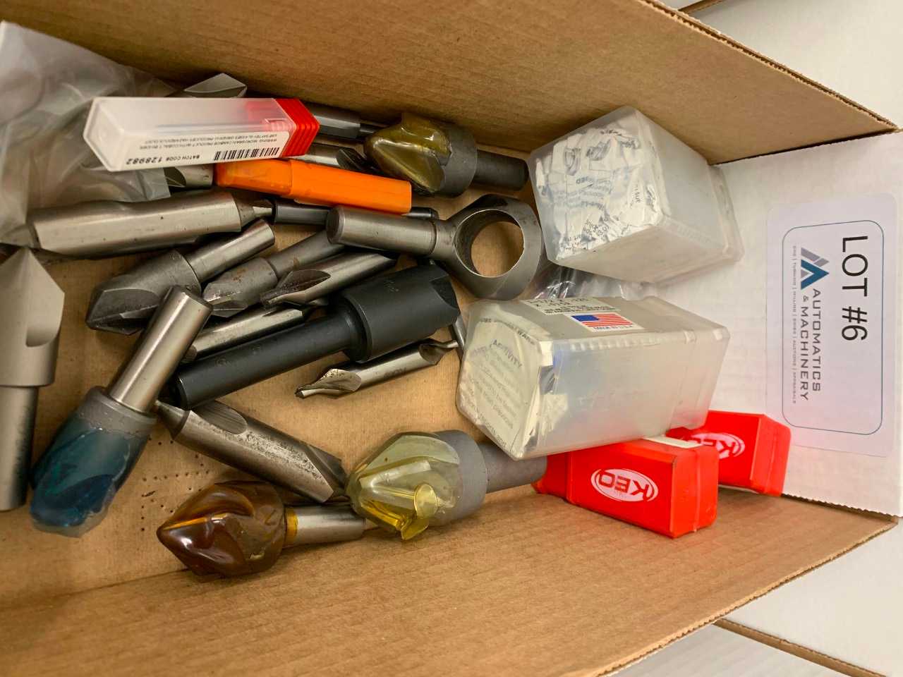 Assorted Chamfer mills - ELECTRIC POWER TOOLS