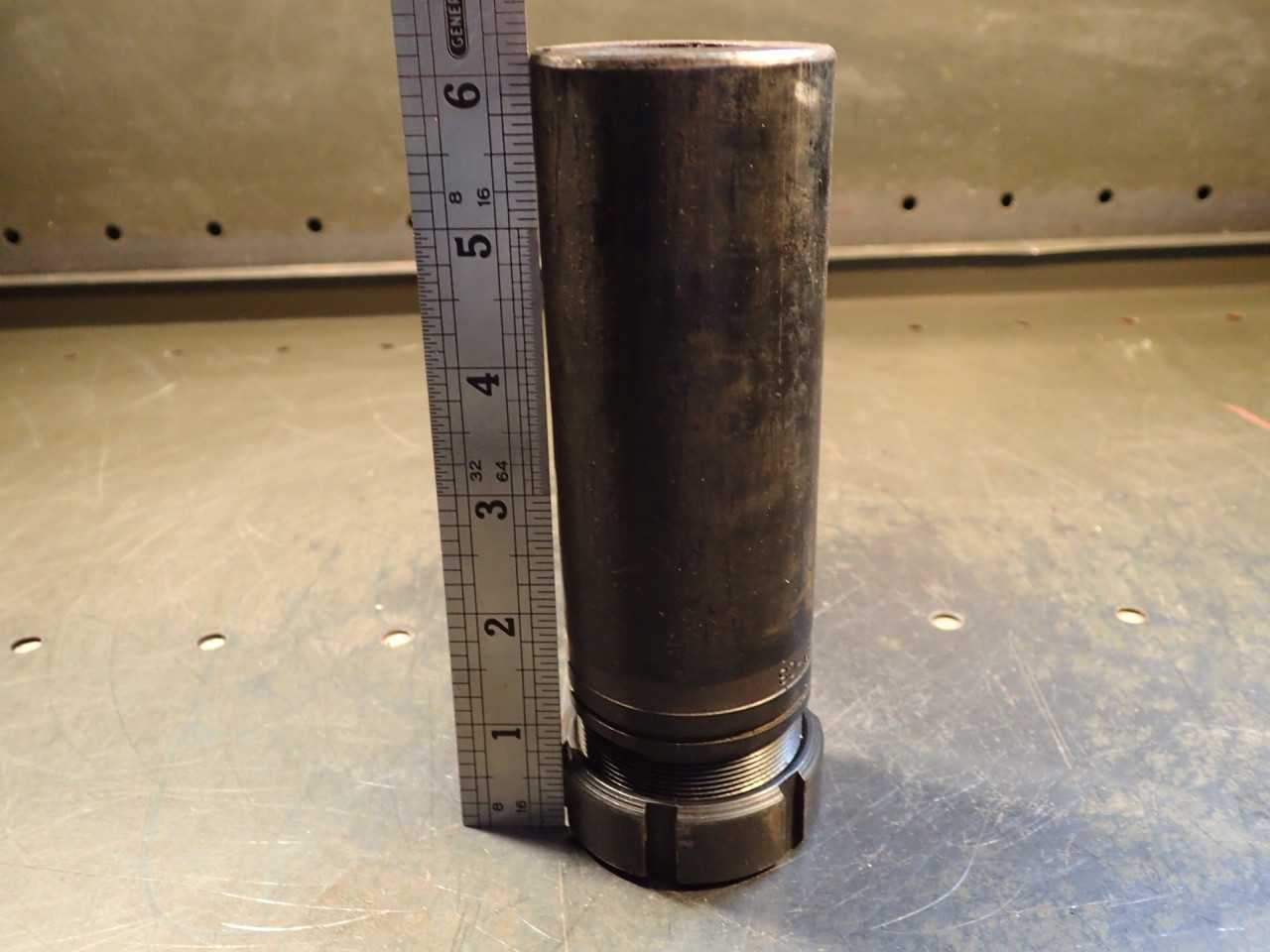 Balas S16-6"-C8 Flexi-Grip C8 Collet Chuck: 2" Straight Shank, 6" Long - HOLEMAKING TOOLS