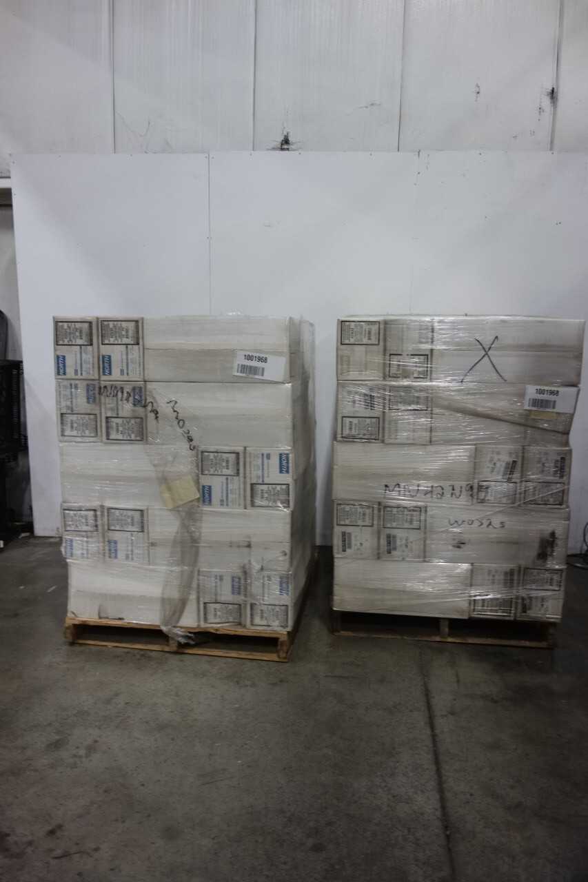 2 PALLETS OF ASSORTED NORTH RESPIRATORY PROTECTION BOXES OF 10 - ELECTRICAL COMPONENTS
