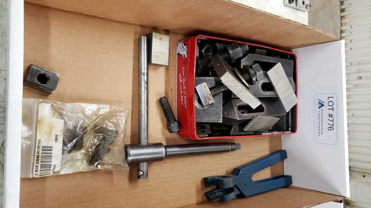 Misc Vise Hold Downs & Chuck Key - PLANT & FACILITY Misc Vise Hold Downs & Chuck Key - PLANT & FACILITY