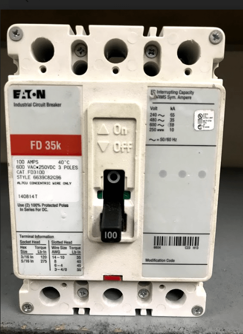 Eaton Breaker - CIRCUIT BREAKERS