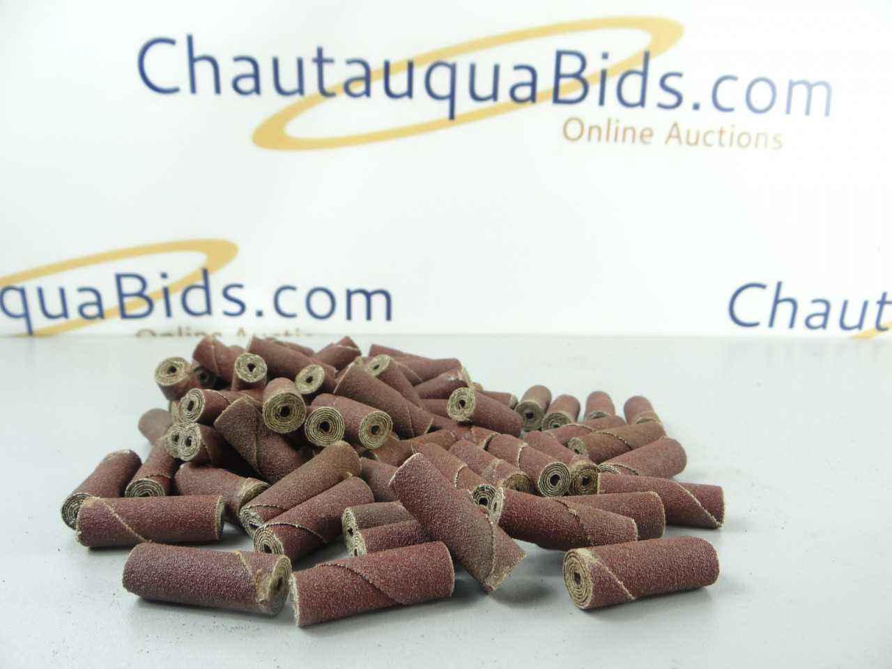 Large Lot of NEW Abrasive Cartridge Rolls 80 Grit - GRINDING WHEELS