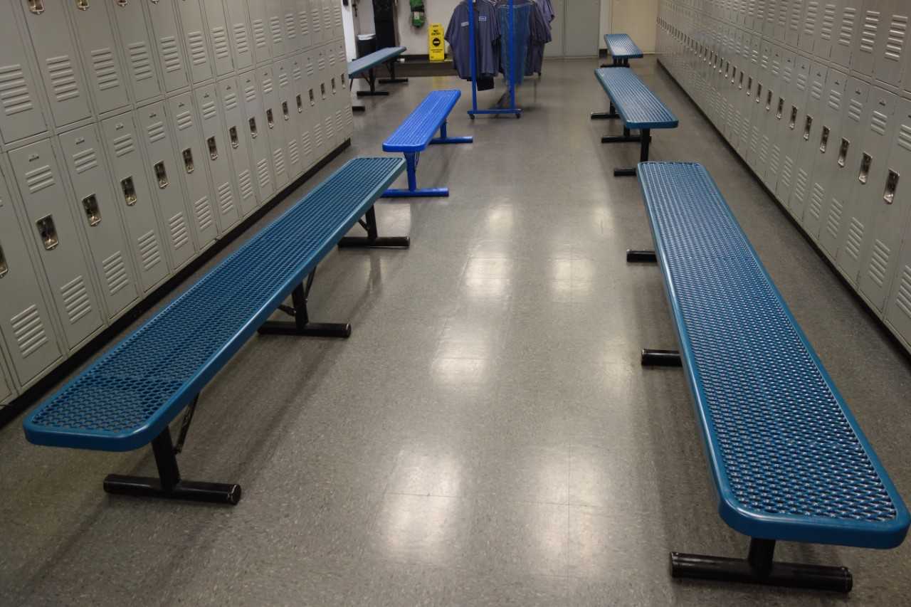 6x locker room benches, 15" x 10' - TOOL STORAGE