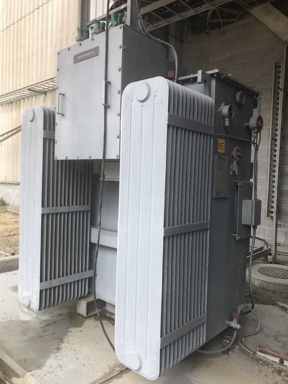 1988 Northern Transformer 2500KVA 13800V-AC Oil Type Transformer - CONTROL TRANSFORMERS