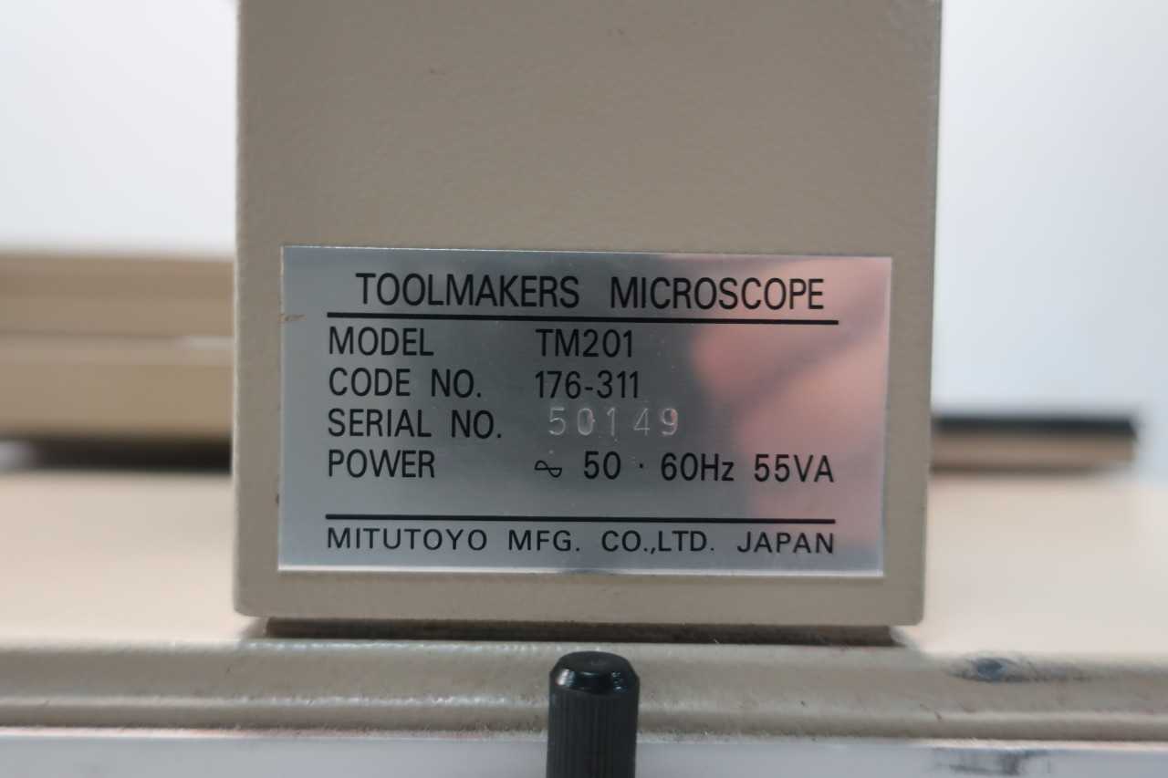 MITUTOYO TM201 TOOLMAKERS MICROSCOPE - LAB & SCIENTIFIC