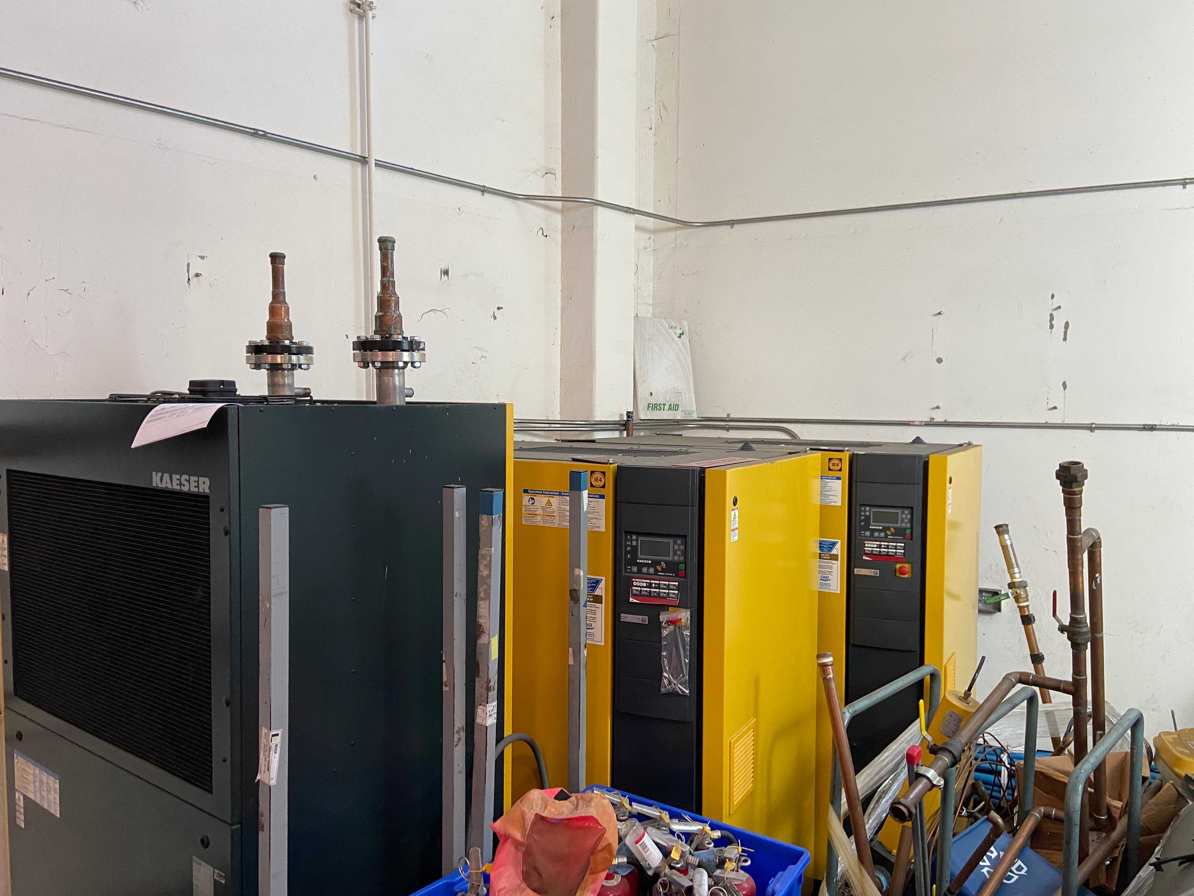Rotary Screw Kaeser Compressor 50HP - AIR COMPRESSORS