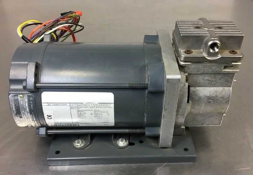 Air Dimensions Dia-Vac 19710T Pump W/ GE Motor 5KC39QN9959AX - New Open Box Item - ELECTRIC MOTORS Air Dimensions Dia-Vac 19710T Pump W/ GE Motor 5KC39QN9959AX - New Open Box Item - ELECTRIC MOTORS