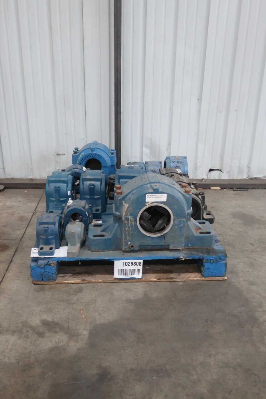 PALLET OF ASSORTED SKF SPLITCASE PILLOW BLOCK BEARING HOUSINGS - BEARINGS