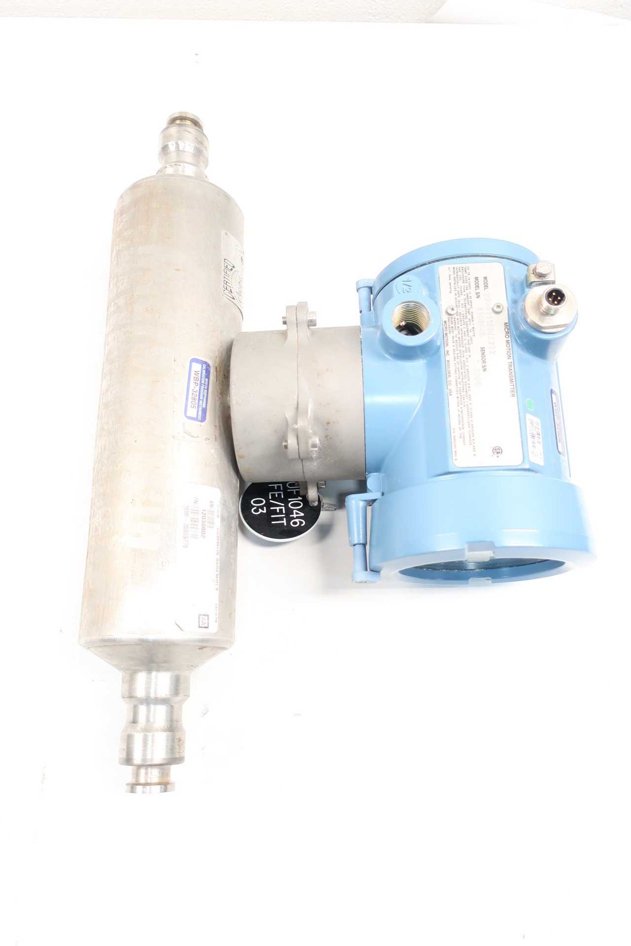 MICRO MOTION T050F621SCAAEZZZZ 1/2IN CORIOLIS MASS FLOW METER - FLOW METER