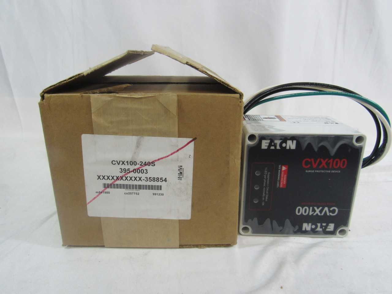 (1) Eaton CVX100-240S SPD 240VAC 50/60Hz - ELECTRICAL COMPONENTS