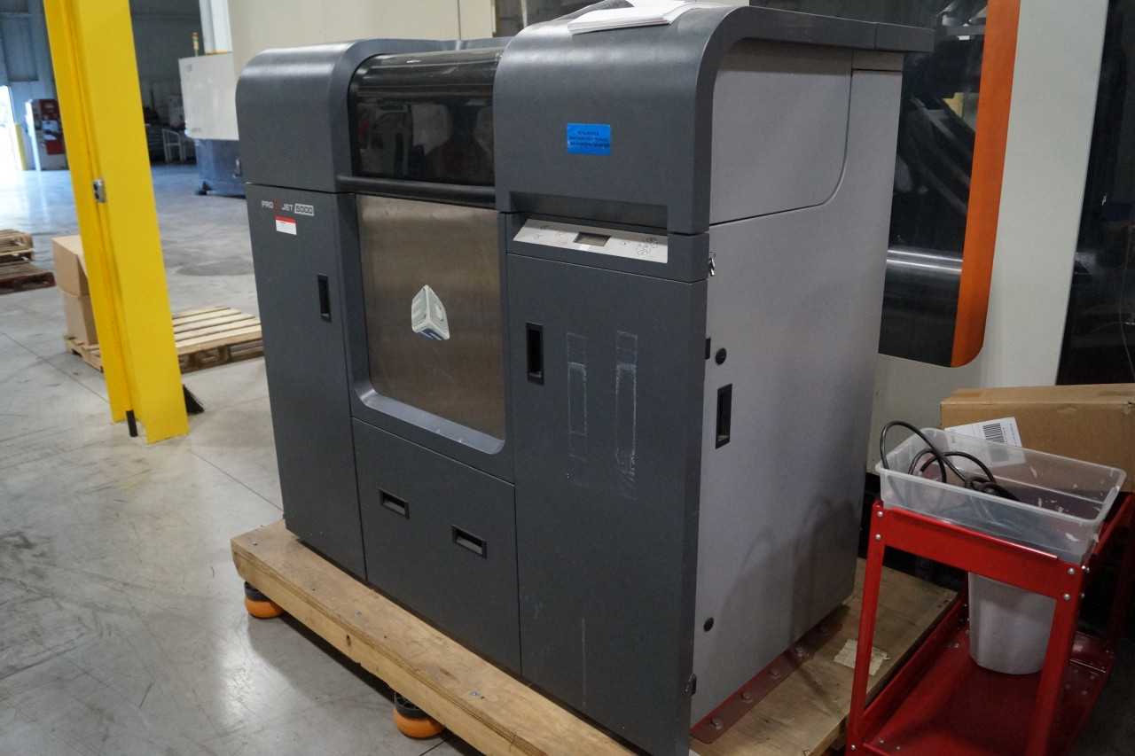 3D Systems Projet 5000 3D Printer 2015 - MACHINE TOOLING