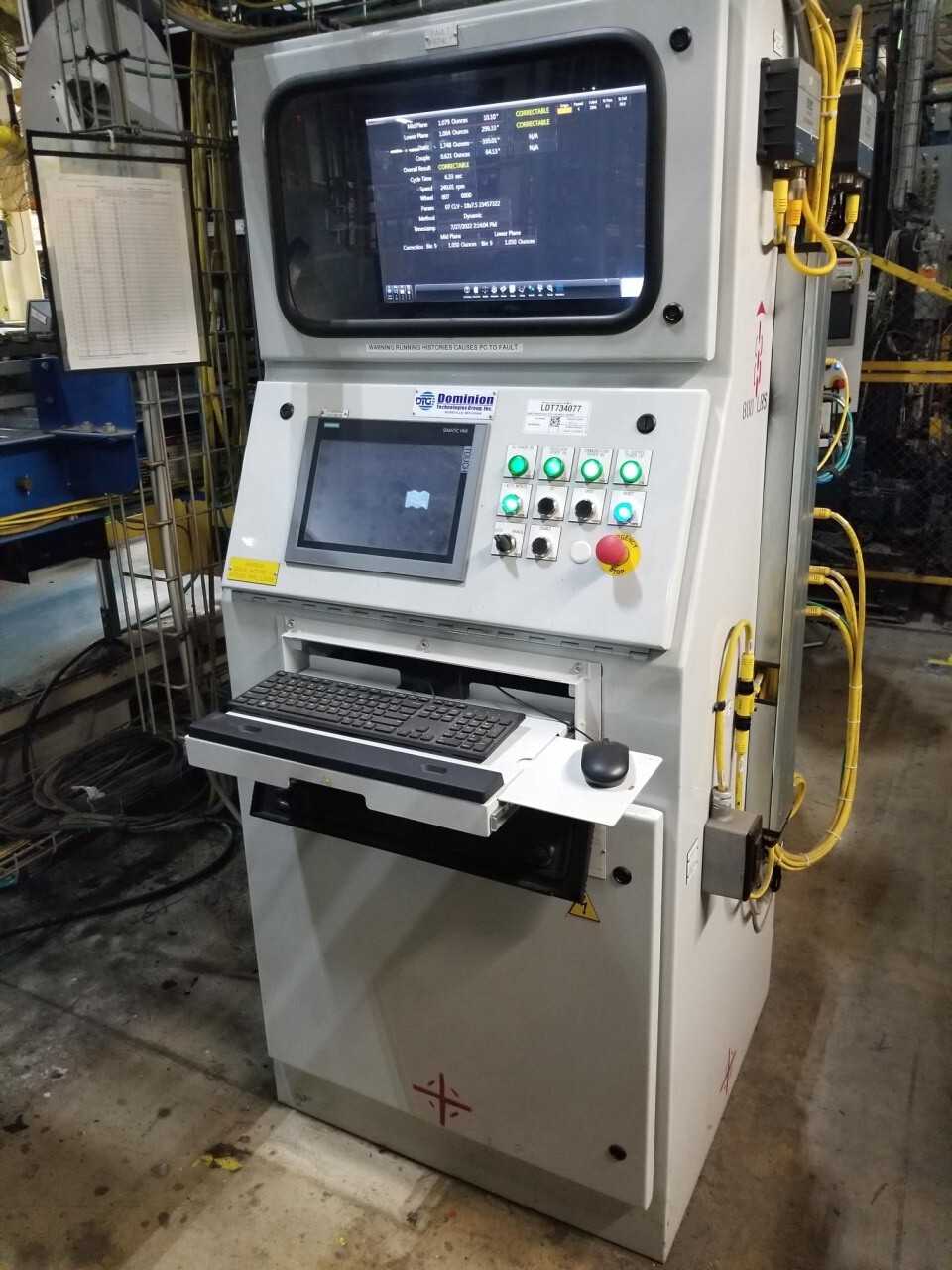 Dominion Technologies Wheel Balancer - PROCESS EQUIPMENT