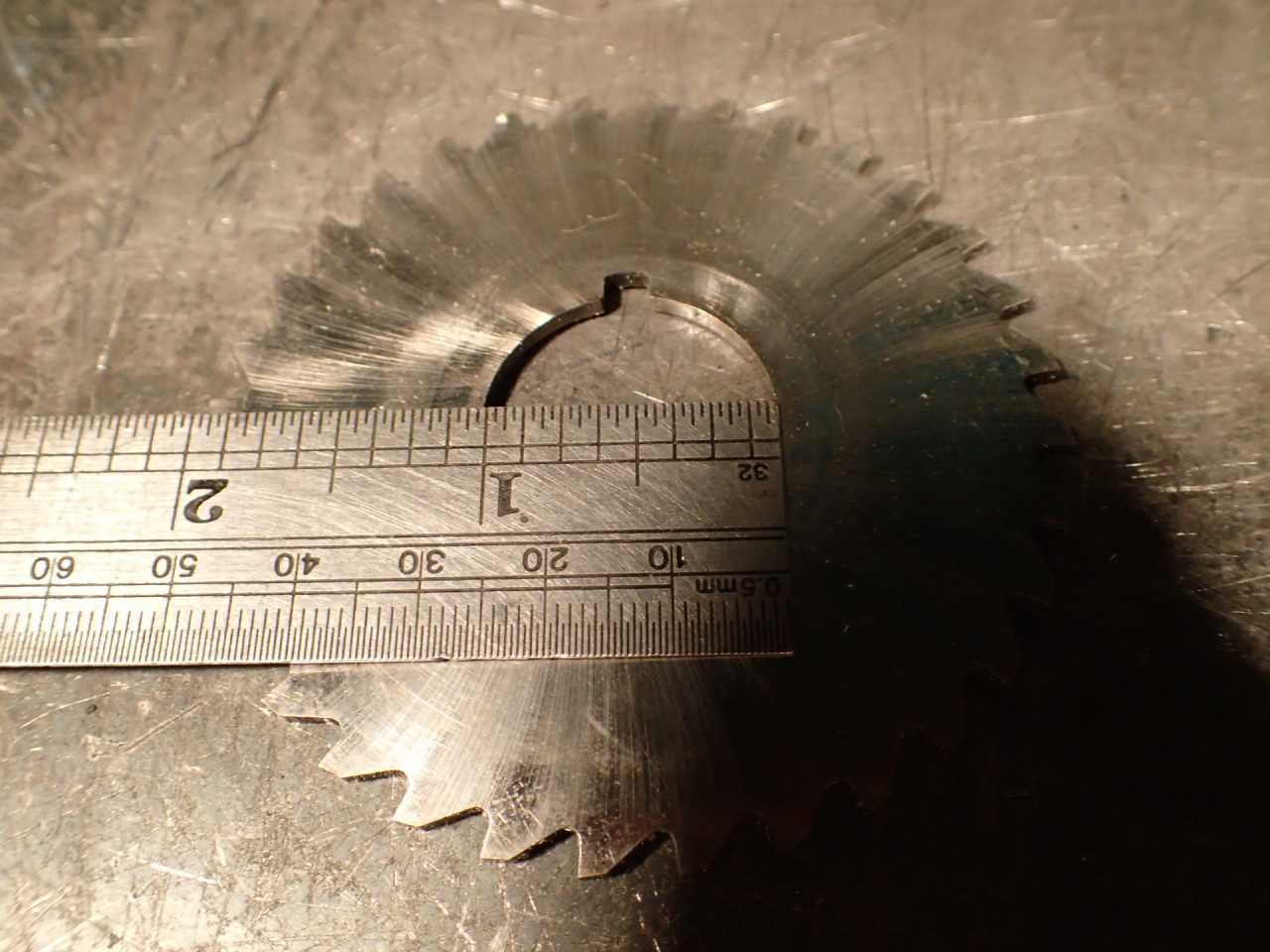 NTC 3/32" x 2-7/8" OD Horizontal Milling Cutter Metal Slitting Saw 1" Arbor Hole - MILLING TOOLS