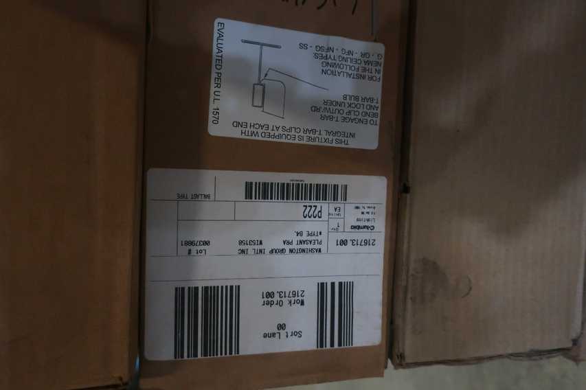 2 PALLETS OF ASSORTED ELECTRICAL - ELECTRICAL COMPONENTS