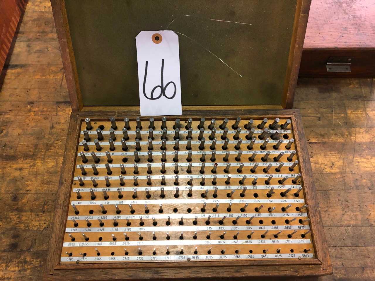 Misc. Box of Pin Gages - ELECTRIC POWER TOOLS