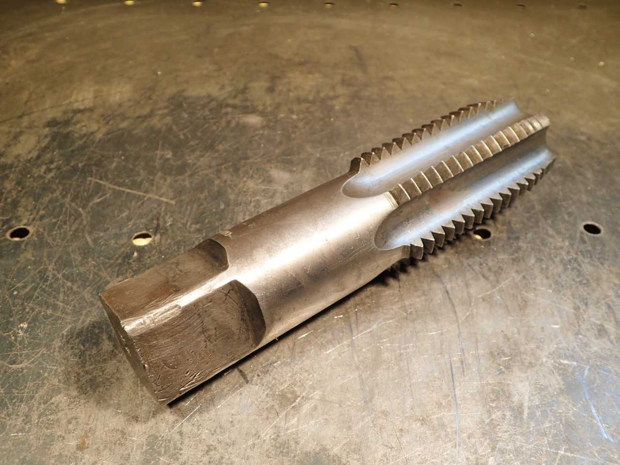 Carpenter 2" -4-1/2 TPI NC Hand Thread Tap 6-Flute 3-3/4" Long Flutes 7-3/4" OAL - HOLEMAKING TOOLS