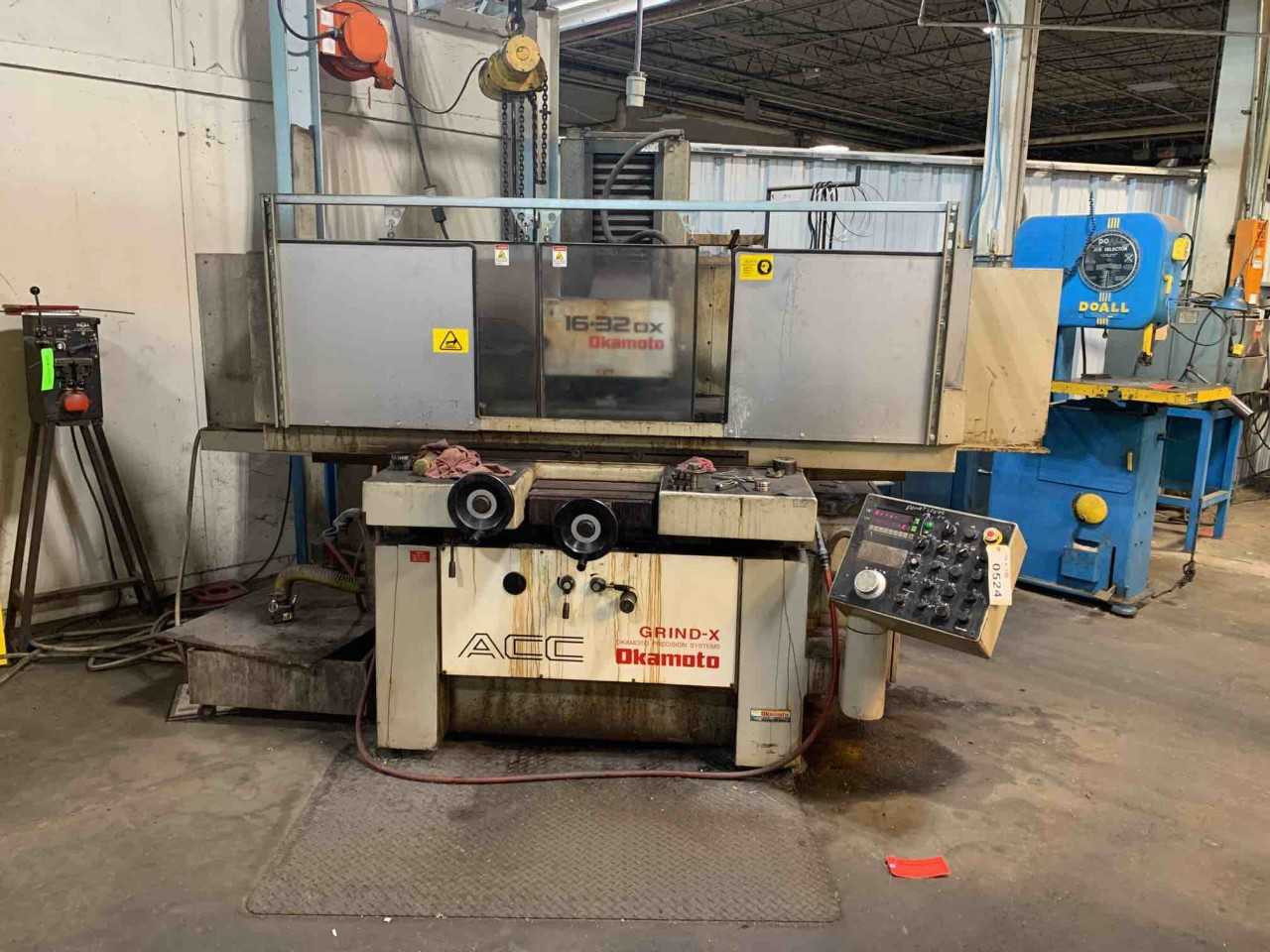 Okamoto ACC-16-32DX Grind-X Surface Grinder - GRINDING MACHINES
