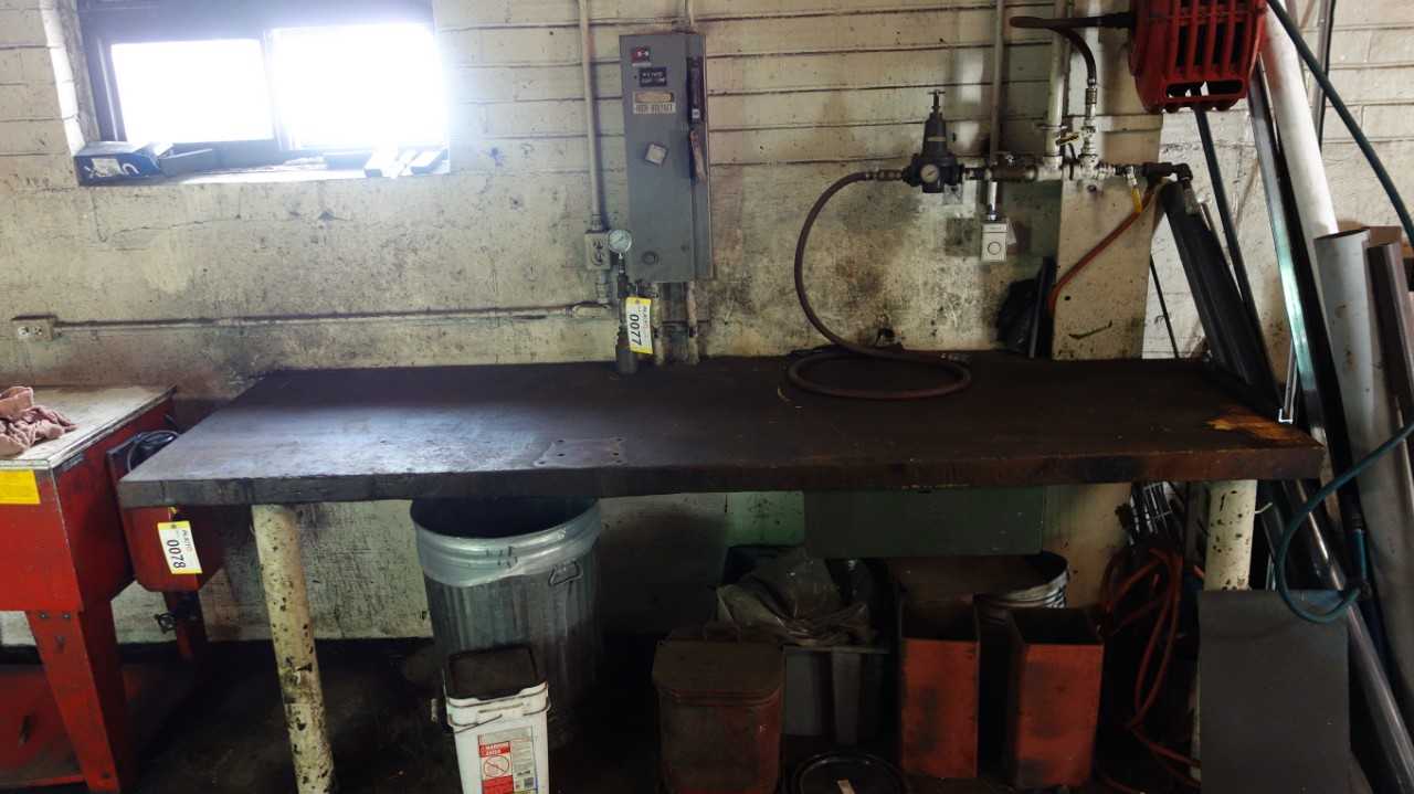 PROFESSIONAL TOOL WORK TABLE - TOOL STORAGE