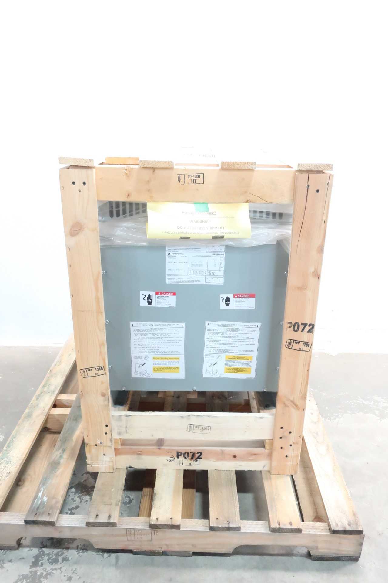GE 9T83K3033G62 TRANSFORMER 3PH 45KVA 208V-AC 480V-AC - CONTROL TRANSFORMERS GE 9T83K3033G62 TRANSFORMER 3PH 45KVA 208V-AC 480V-AC - CONTROL TRANSFORMERS