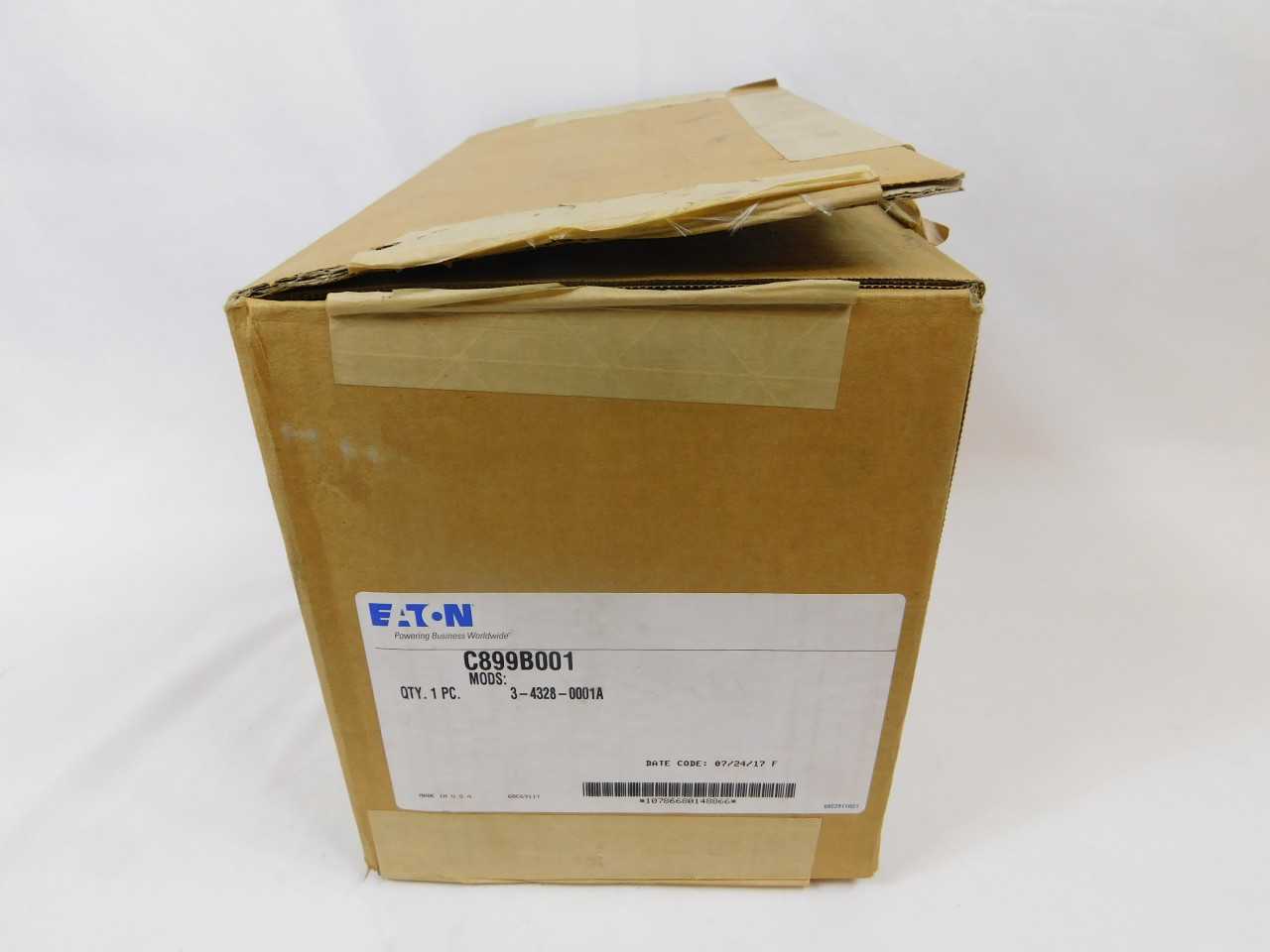 Quantity of 4 New Surplus Eaton C899B001 Enclosure C899 No Reset - ELECTRICAL COMPONENTS