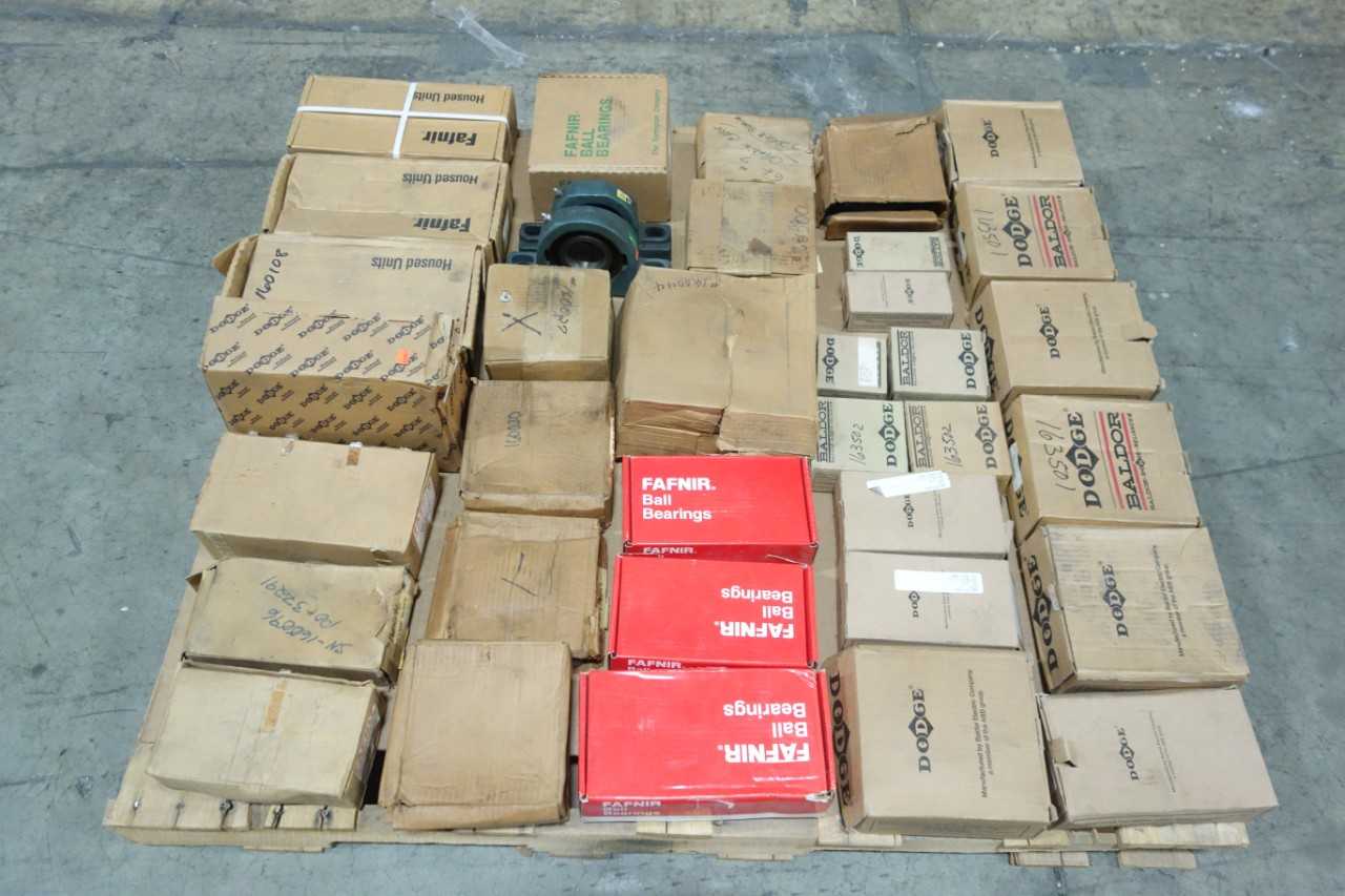 PALLET OF ASSORTED BEARINGS - BEARINGS