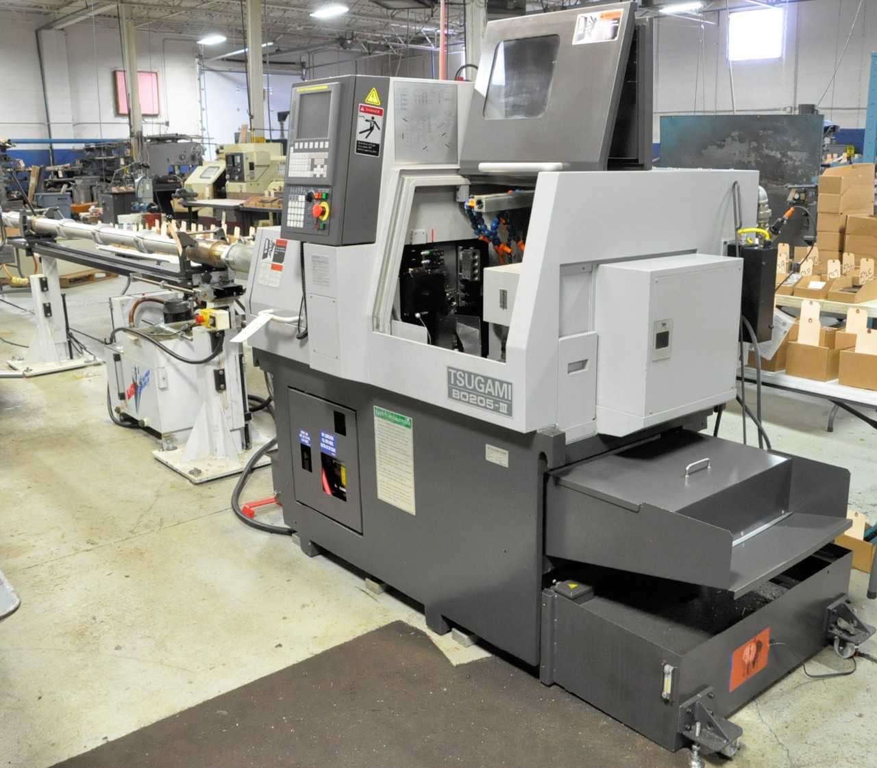 Tsugami Model B0205 III CNC Swiss Lathe 2015 - CNC LATHES