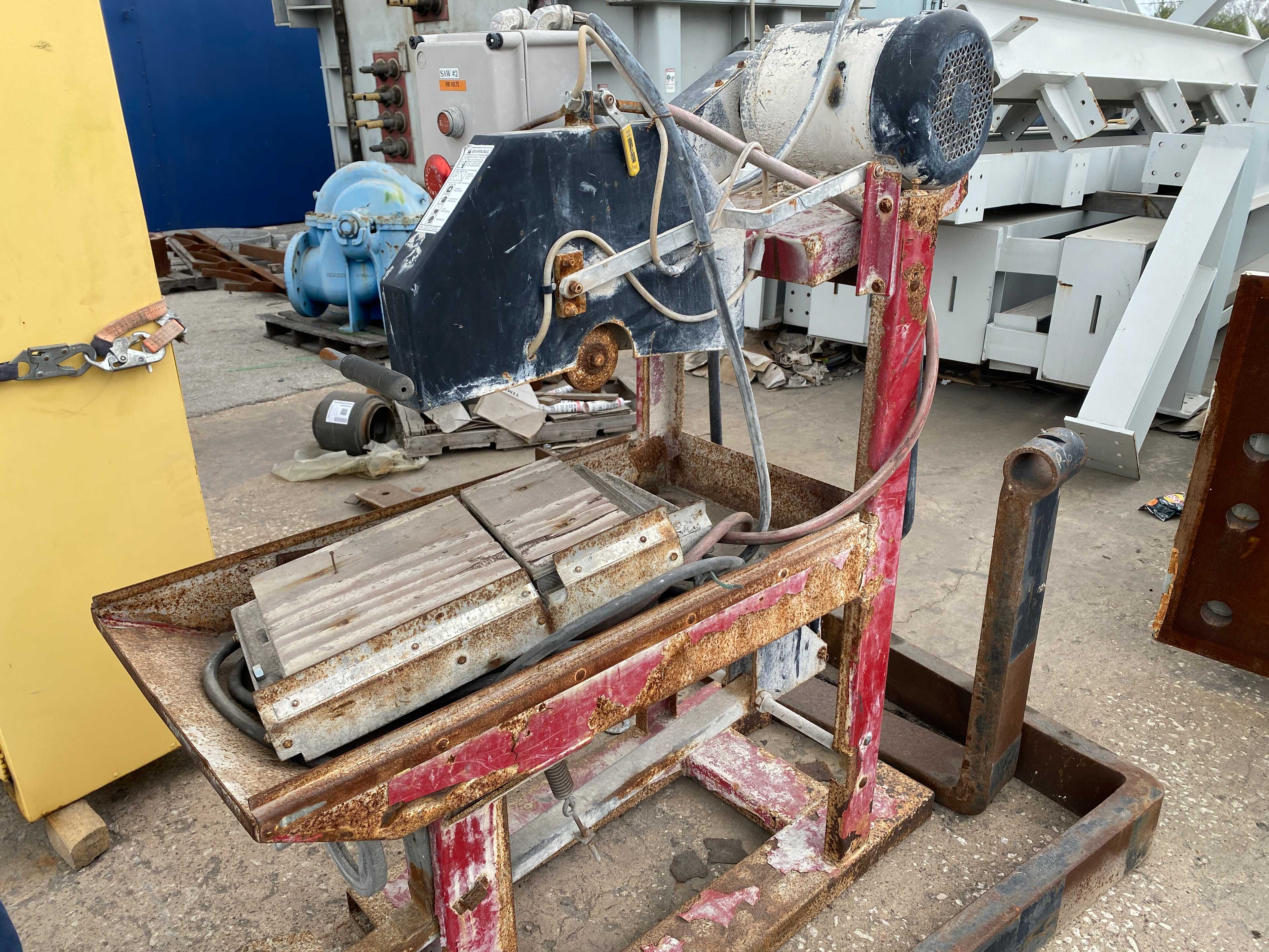 Old Saw Stand - ELECTRIC POWER TOOLS