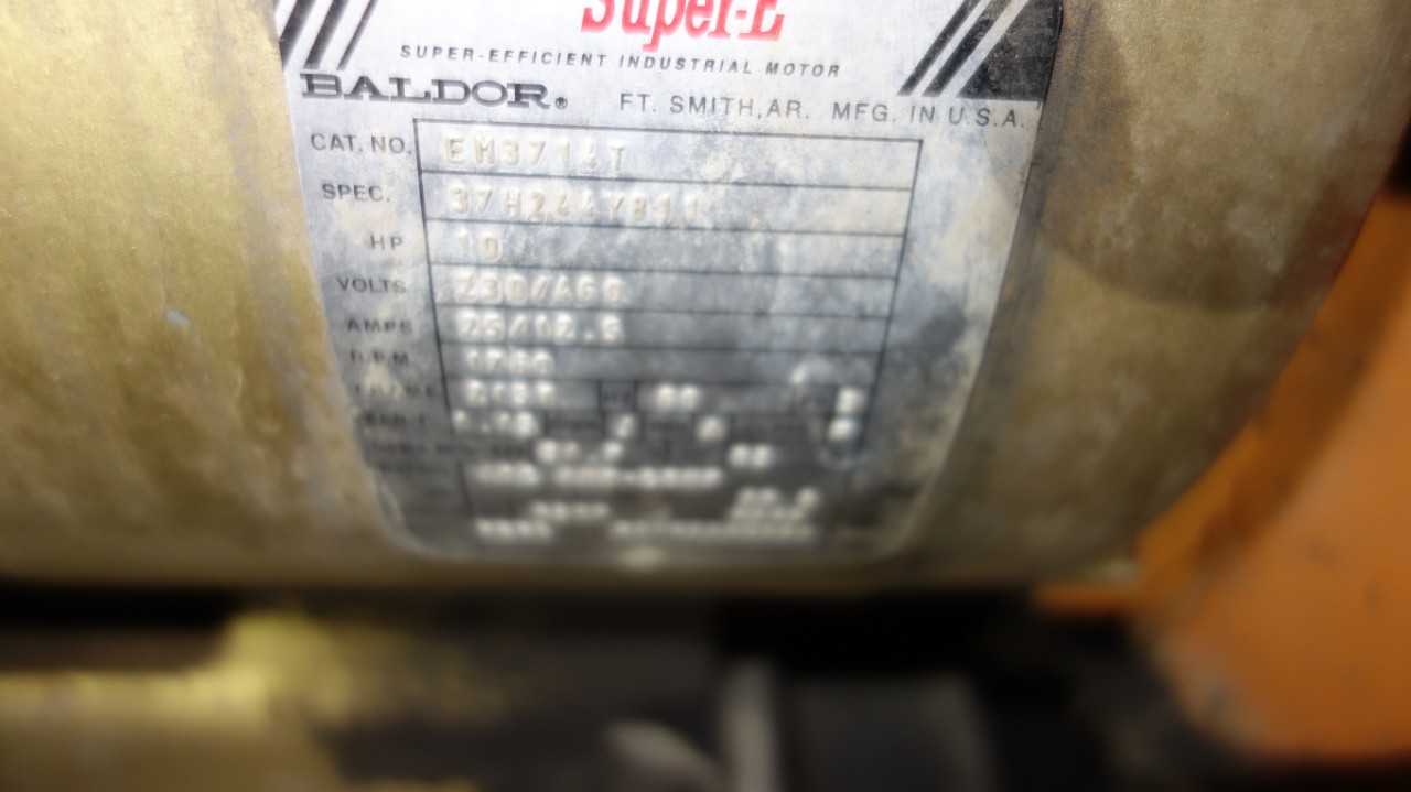 GOULDS 3196 MTX 1.50X30-13 STAINLESS CENTRIFUGAL PUMP MOTOR - CENTRIFUGAL PUMP