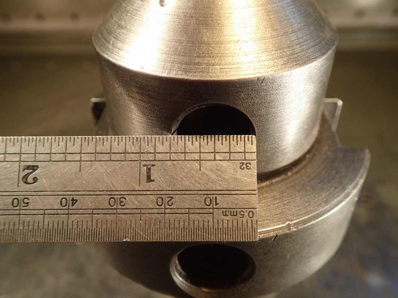 1" End Mill Tool Holder: 2-5/8" Projection, NMTB-50 Taper Shank - HOLEMAKING TOOLS
