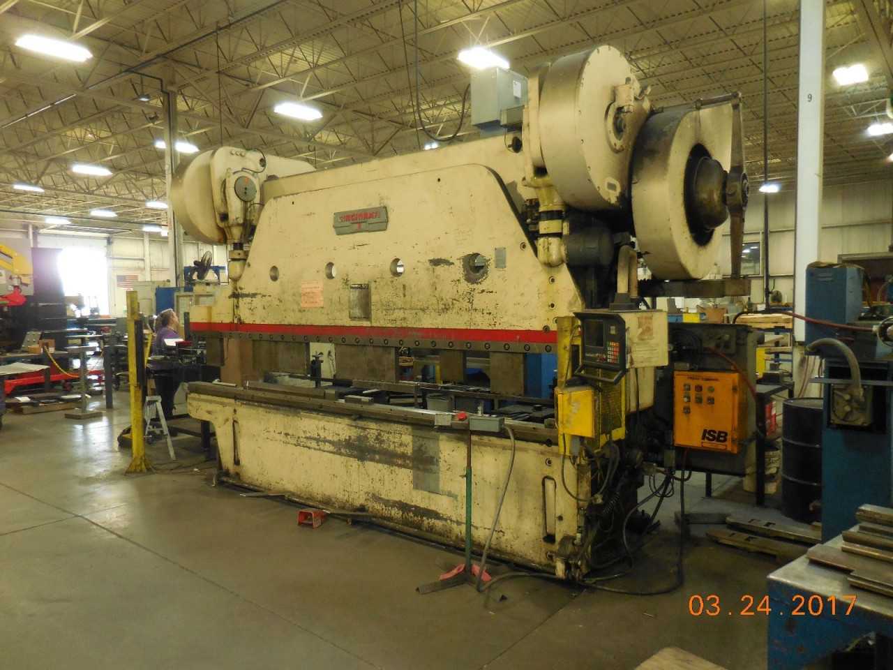 Cincinnati Series 9 CNC Press Brake, 225 Ton x 12ft w/ Horn, Ready to Move - PRESS BRAKES