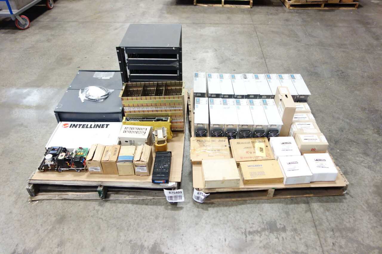 2 PALLET OF ASSORTED ELECTRICAL - ELECTRICAL COMPONENTS