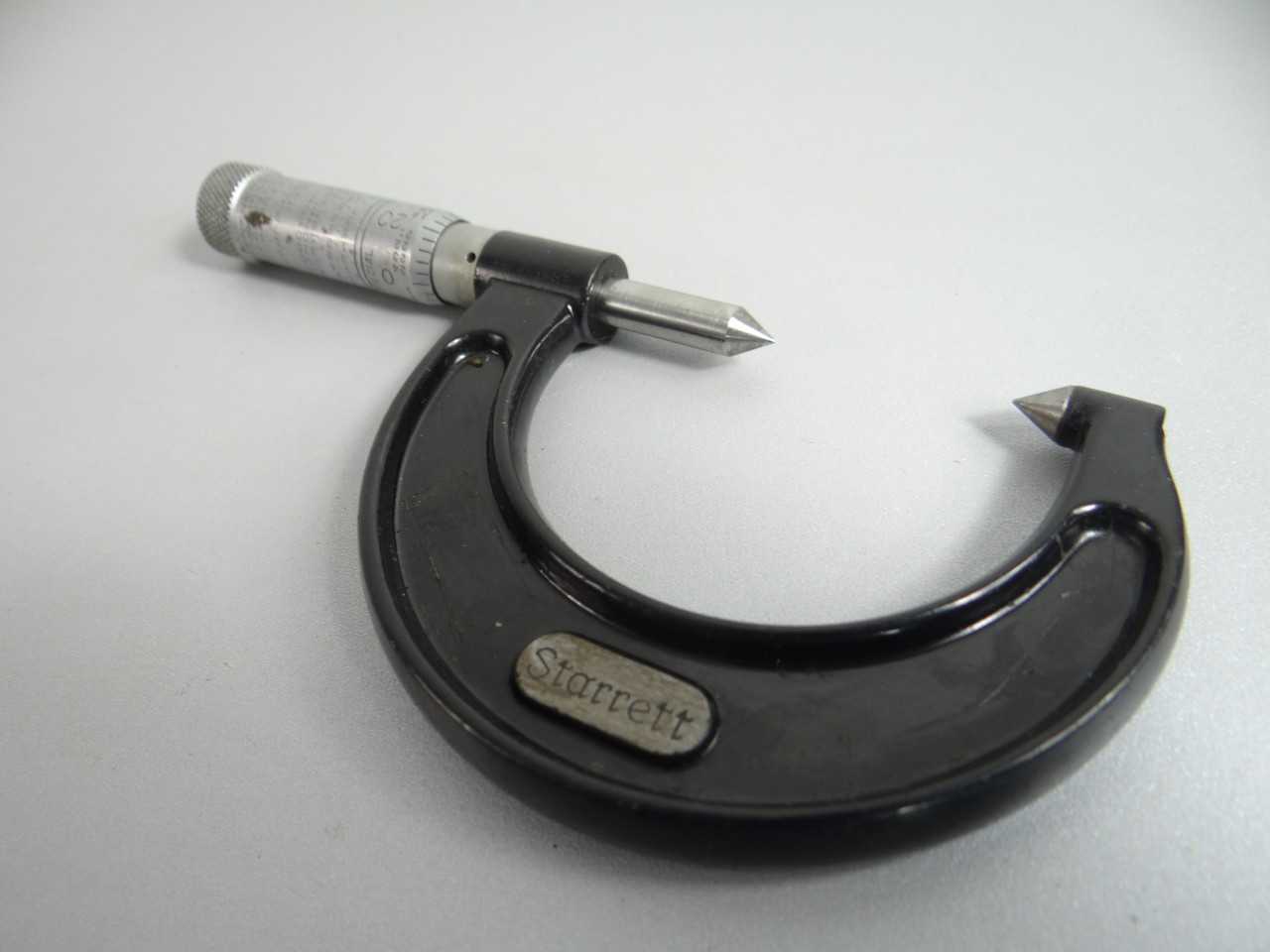 Starrett Special Thread Pitch Micrometer - MACHINING ACCESSORIES & TOOLING