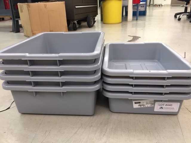 4.6 Gallon Plastic Tubs (Qty. 8) - MISCELLANEOUS