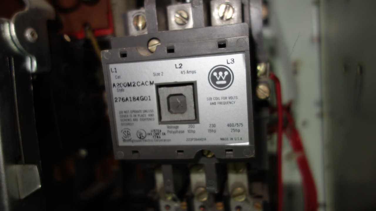 2X SECTIONS WESTINGHOUSE MCC W/ SIZE 1, 2, 4 STARTERS - MOTOR CONTROL CENTERS