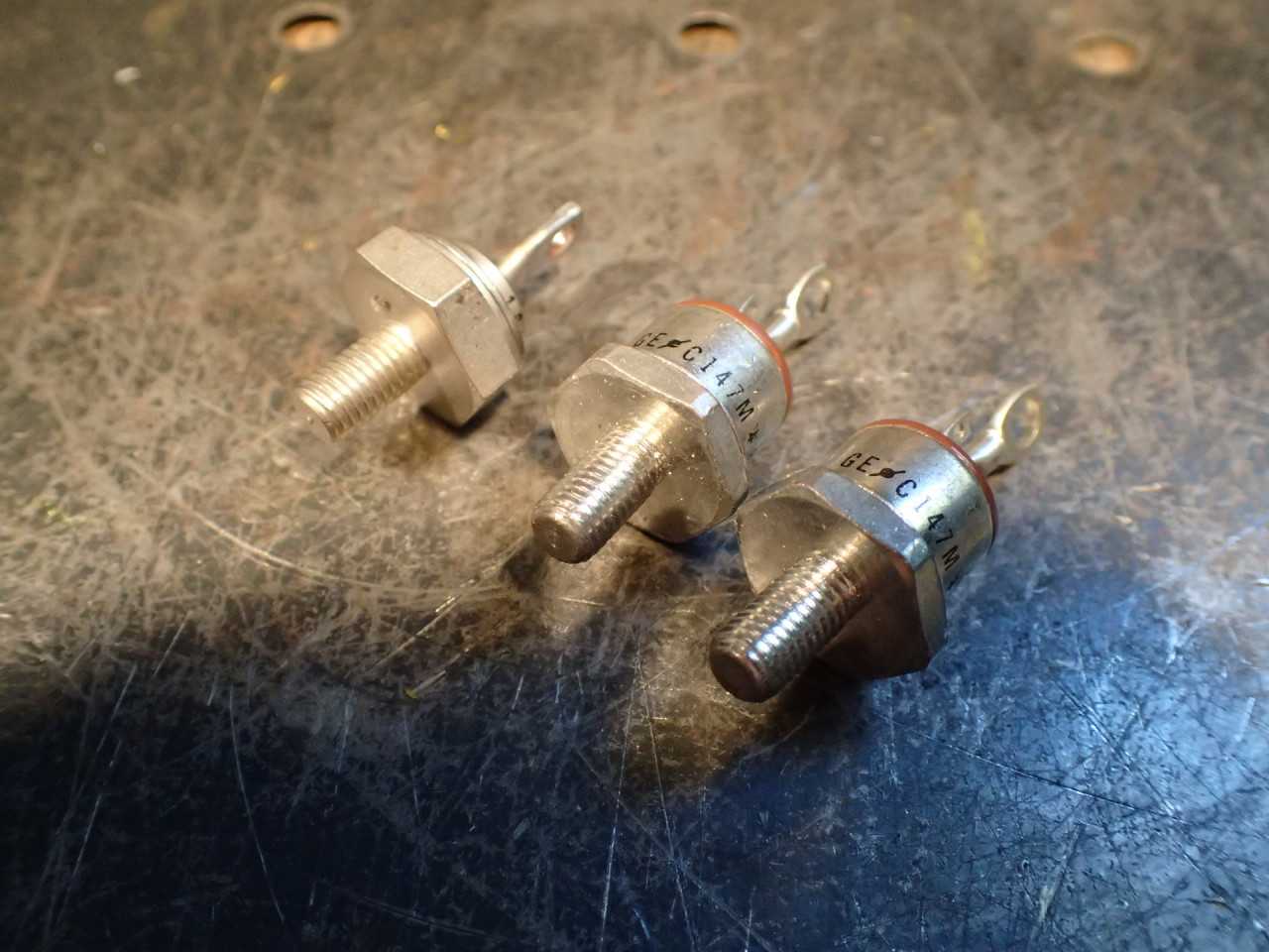 3 Piece Lot of 1N1190A 40A 600V Diodes: NOS - New Old Stock - ELECTRICAL COMPONENTS