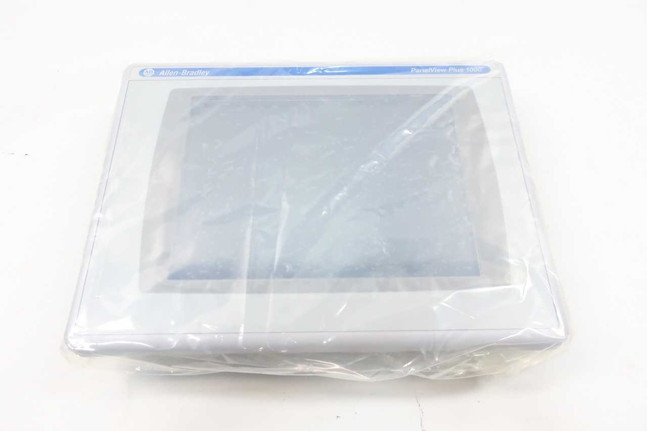 ALLEN BRADLEY 2711P-RDT10C PANELVIEW PLUS 1000 OPERATOR INTERFACE PANEL SER B - AUTOMATION & CONTROLS